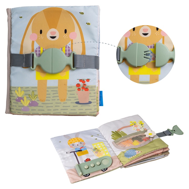 Carte Cu Activitati, Taf Toys, Prima Mea Carte Interactiva, 18L+