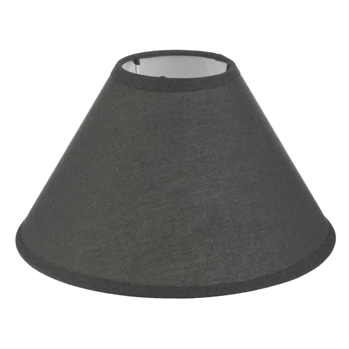 Abajur Veioza, Gri, Dimensiuni 8x14x21.5cm, Material Textil, COMSTO IT & E- COMMERCE ®