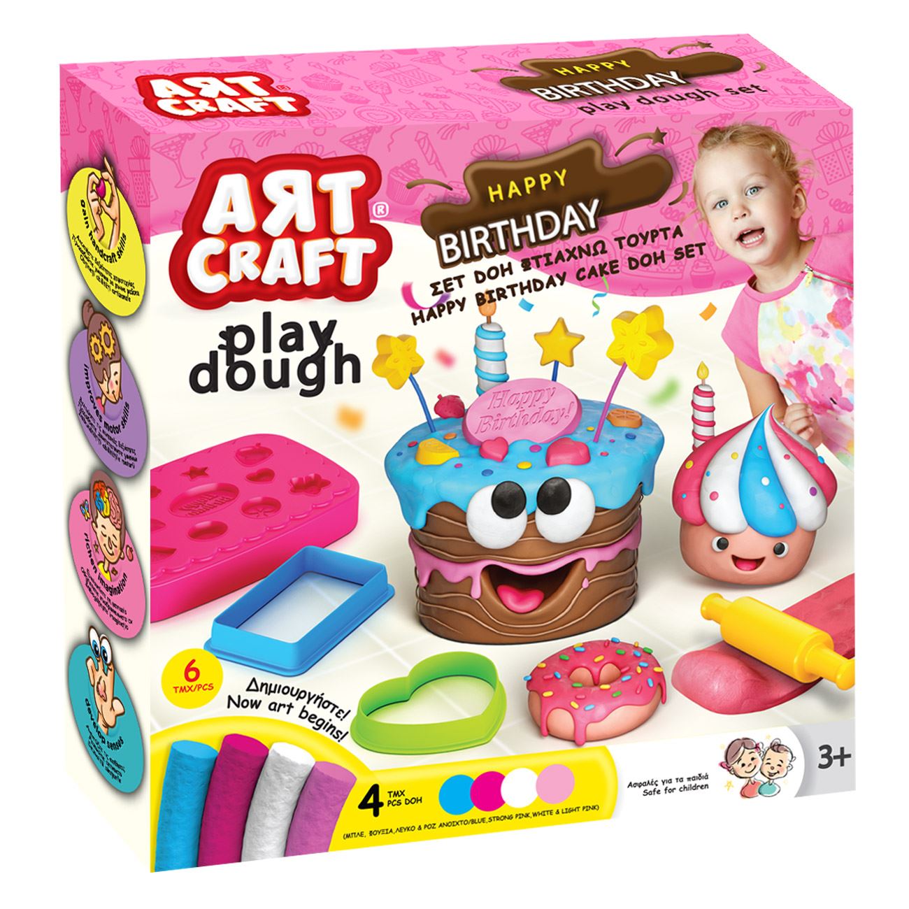 Birthday Cake Play Doh Tarta DOH Születésnapi Torta Játékkészlet