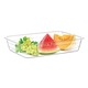 Organizator Frigider, Plastic, Transparent, 40.8x29.4x8cm, Capacitate 7L