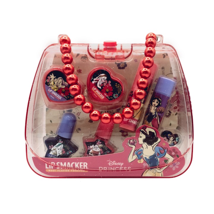 Детски комплект чантичка с гримове, Snow White, 7 части