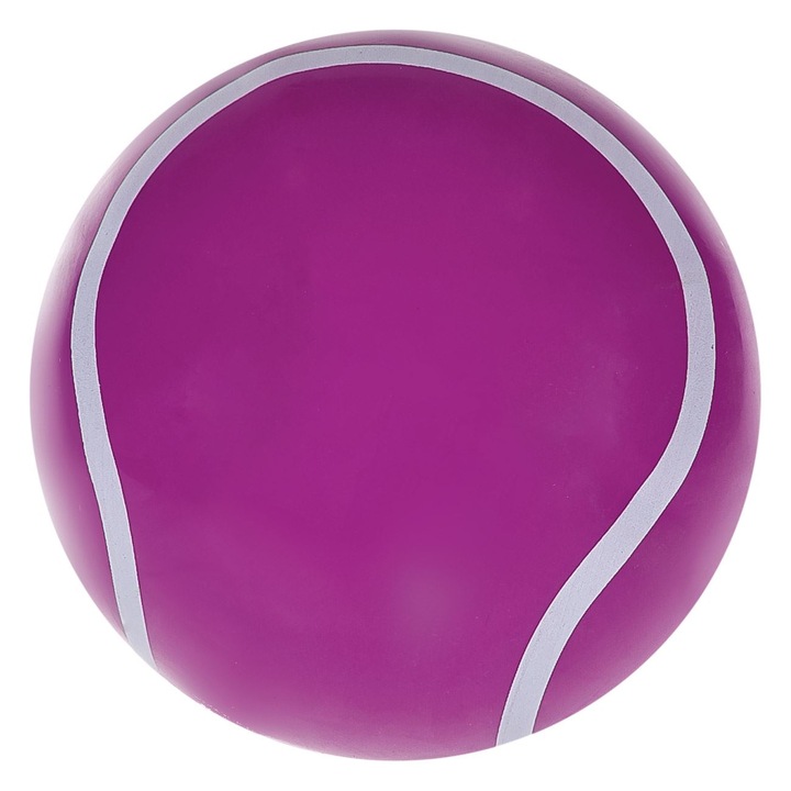 Minge Plaja din Plastic Mov Dungi Albe 15cm