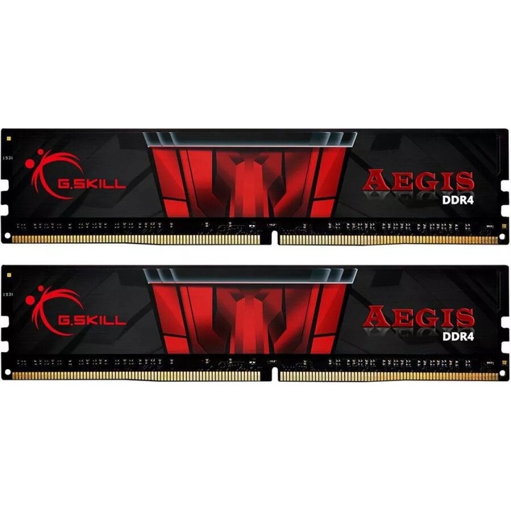 Kit Memorie RAM G.SKill Aegis 16GB 2x8GB DDR4 3200MHz CL16 Dual channel Kit