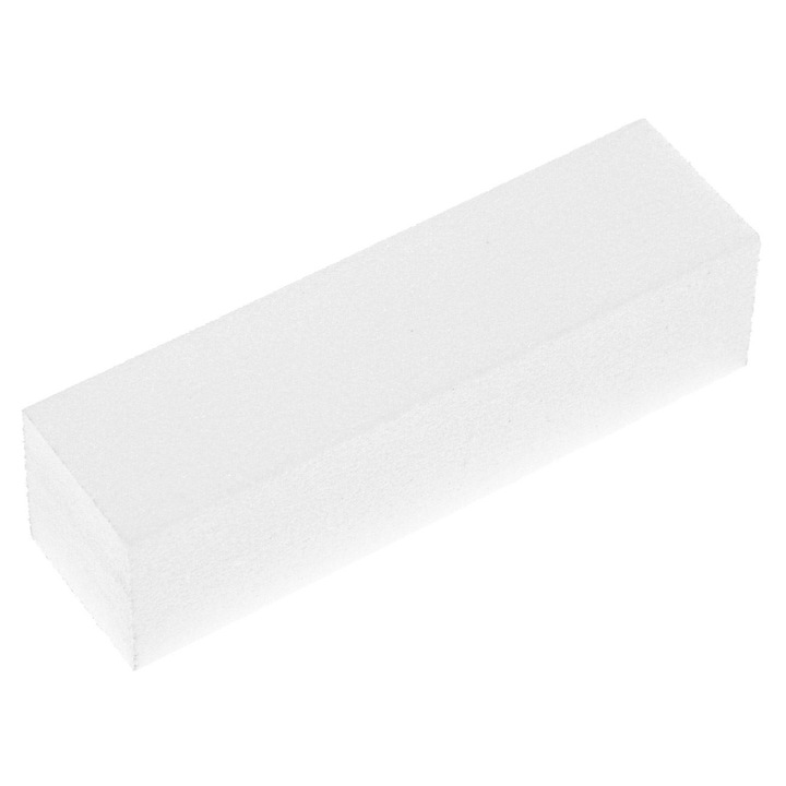 Pila Unghii Buffer, 4 Laturi, Alb, 9x2.5x2.5 cm