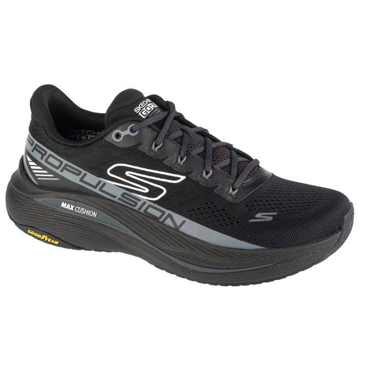 Pantofi pentru alergare, Skechers Max Cushioning Propulsion 220509, Negru