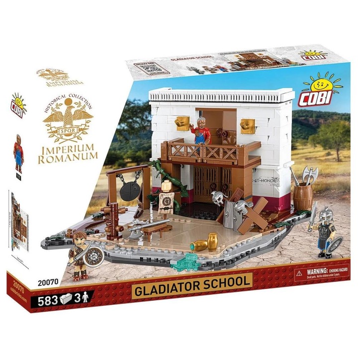 Комплект за училищна сграда Gladiator, 583 части