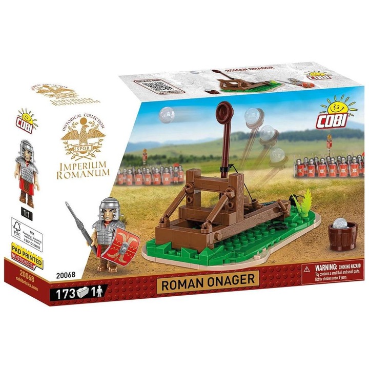 Set de Construit Catapult, 173 piese