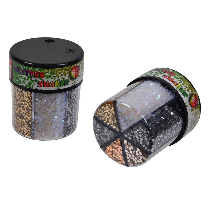 Confeti pentru Creatii in Recipient de Diferite Culori Forme 70g