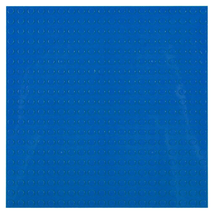 Tégla építési tartó, 16x16 cm, Kék, Műanyag, MYONNA IT & E- COMMERCE ®