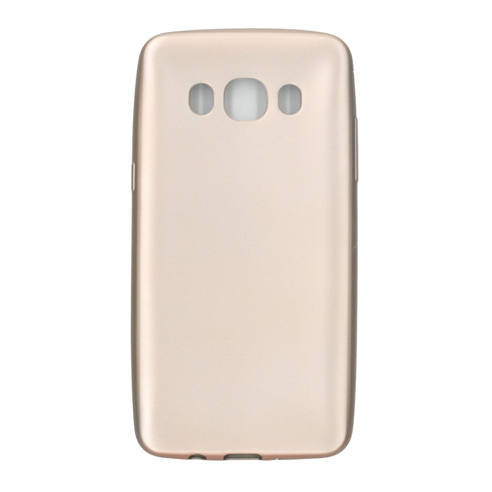 Husa din silicon mat Eurocell pentru Galaxy J5 2016, auriu
