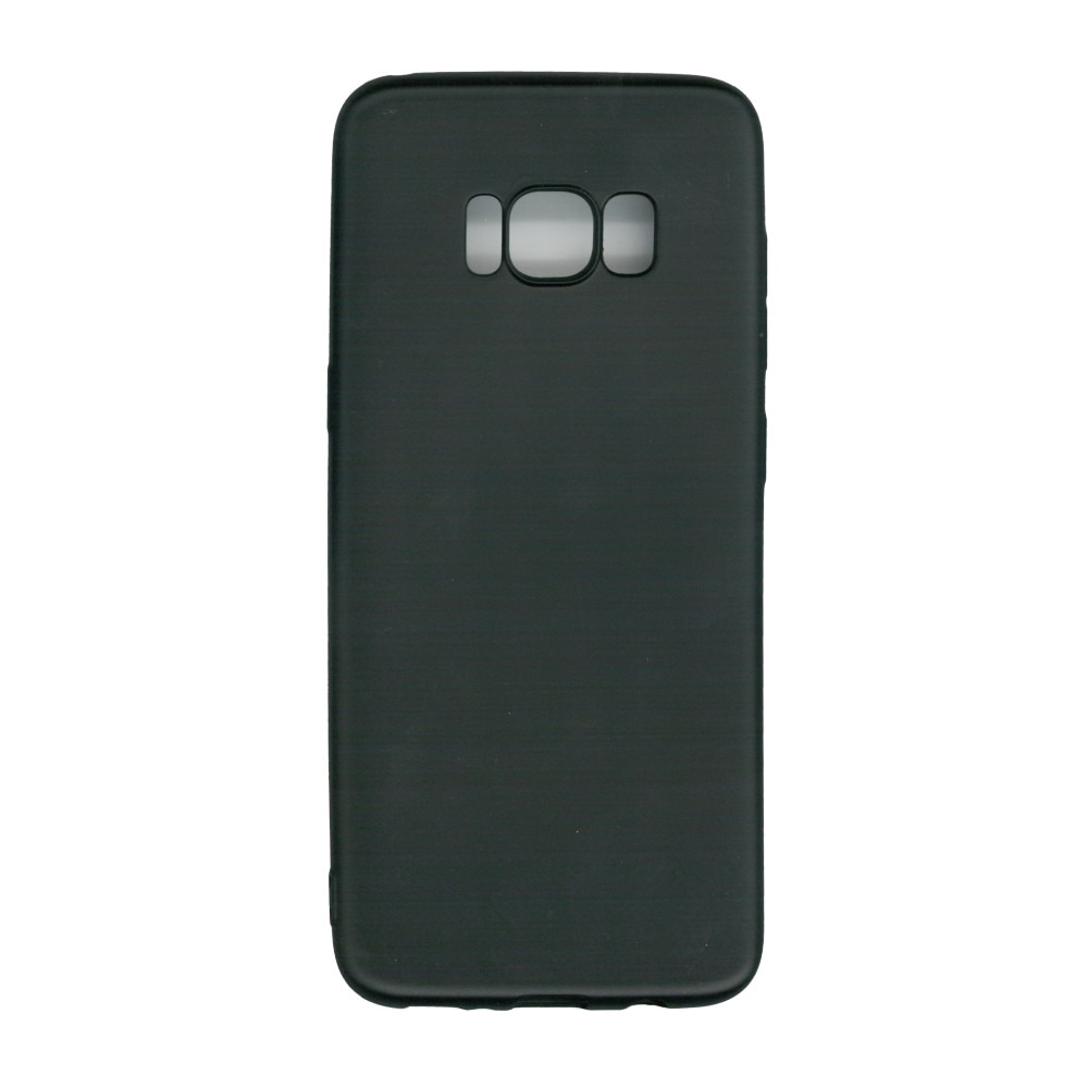 Husa din silicon mat Eurocell pentru Samsung Galaxy S8, negru