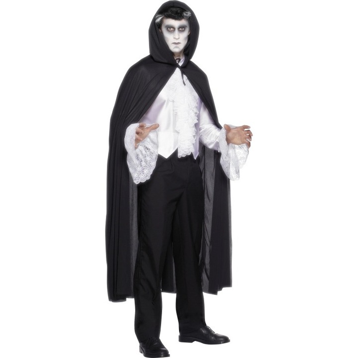 Pelerina neagra cu gluga adulti