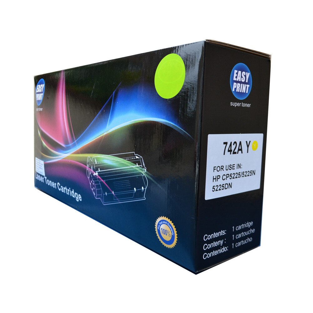 Toner EASY PRINT Galben, 7300 pag, compatibil CE742A