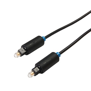 Cablu audio optic Serioux, conectori Toslink tata-tata, 1m, negru