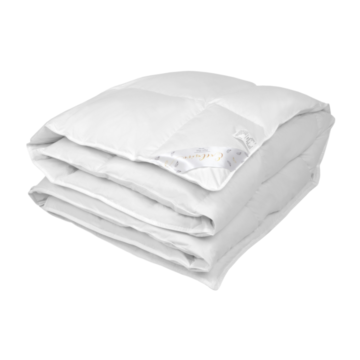 Pilota de puf 200x220, Exclusiv, 95% puf, 100% bumbac, alb