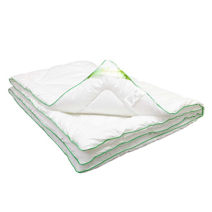 Bambusz paplan, PEN-POL, 180x200cm, fehér, antiallergén, meleg és hideg