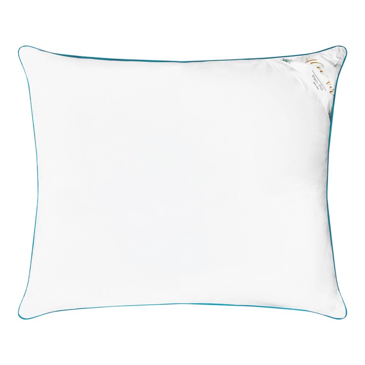 Perna Aloe 50x70, alb, bumbac cu extract 100% aloe vera