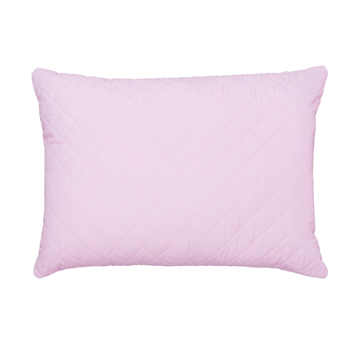 Antiallergén alvópárna 50x70 cm, rózsaszín, szintetikus pehely