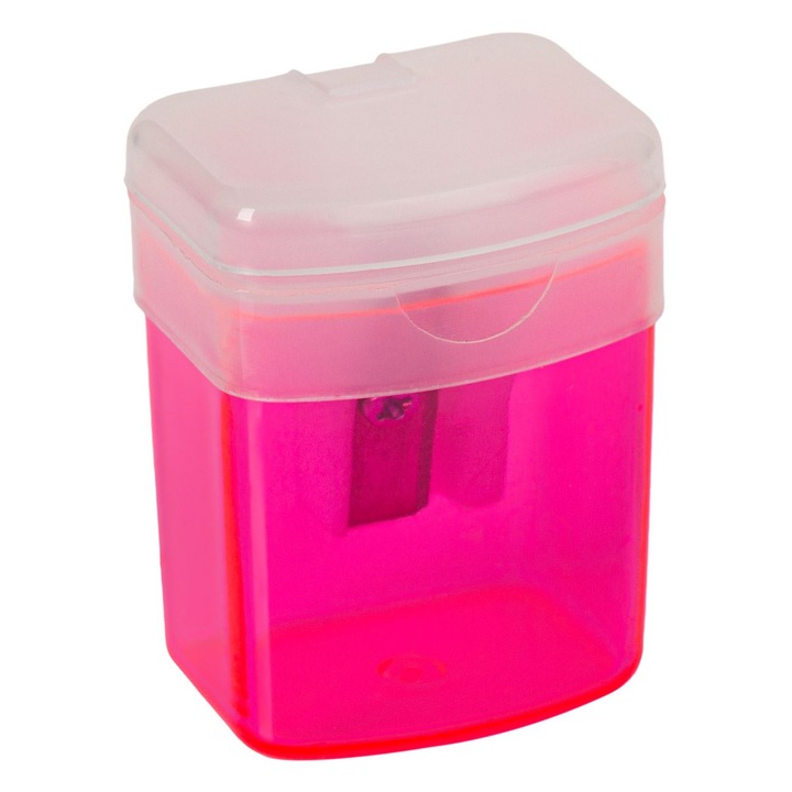 Műanyag Hegyező, Mini Kuka, Többszínű, 3.5x2.5x4cm, MYONNA IT & E- COMMERCE ®