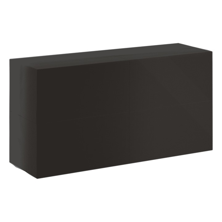 Servetele 33X33cm, 2 straturi, 200 bucati / set, eight-fold HORECA, Negru