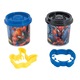 Set Plastilina AS, Marvel Spiderman, 2 Recipiente cu Capace Forma, Capacitate 228g, Multicolor