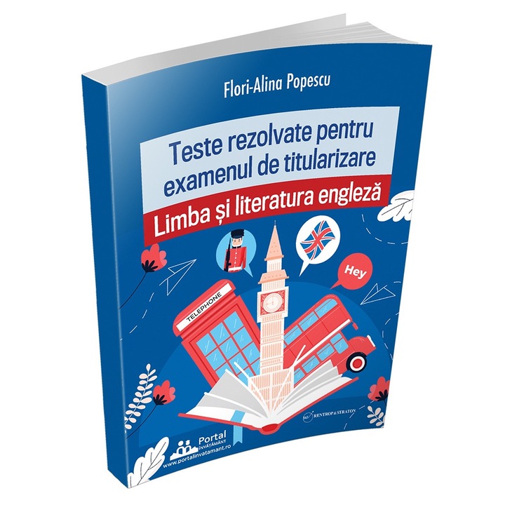 Teste rezolvate pentru examenul de titularizare de Limba si Literatura Engleza, Rentrop&Straton