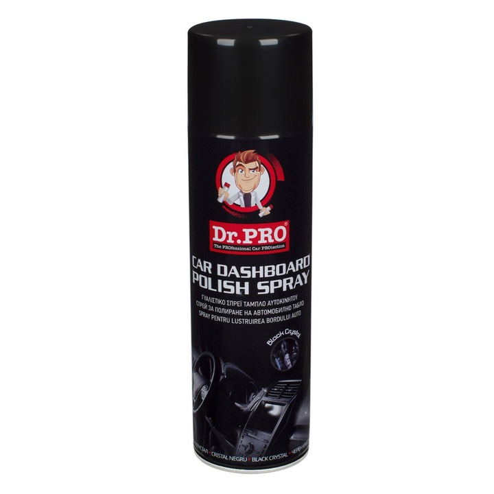 Spray pentru lustruirea bordului auto black crystal 500ml
