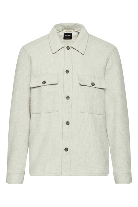 Jacheta barbati, Only&Sons, Lana/Poliester, Gri, S INTL