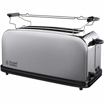 Prajitor de paine Russell Hobbs Oxford 23610-56, 1600 W, 4 felii, Inox Prajitor de paine Russell Hobbs Oxford 23610-56, 1600 W, 4 felii, Inox
