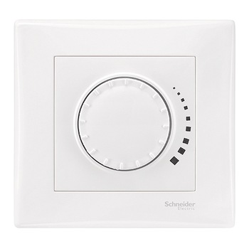 Intrerupator variator tensiune incastrat Schneider Sedna SDN2290421, 60-325VA, variator rotativ, IP20, Alb Intrerupator variator tensiune incastrat Schneider Sedna SDN2290421, 60-325VA, variator rotativ, IP20, Alb