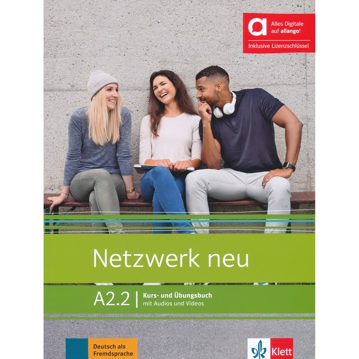 Netzwerk neu A2.2 Kurs- und Übungsbuch - Hybride Ausgabe allango