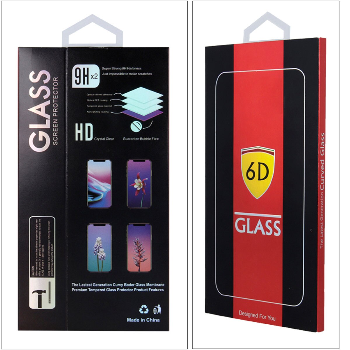 Set folie sticla securizata 6D, compatibila Motorola Moto G24 / G04, grosime 0.40 mm, duritate 9H, cu accesorii curatare si degresare, rama neagra, in