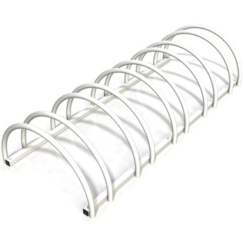 Suport rastel bicicleta cu 5 sloturi -model 0022-5 Alb Suport rastel bicicleta cu 5 sloturi -model 0022-5 Alb