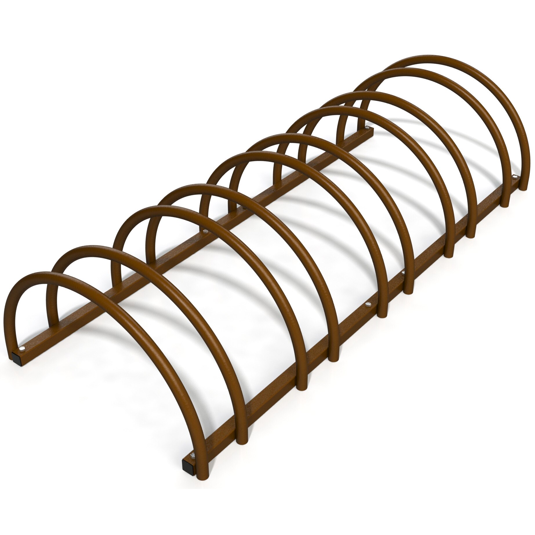 Suport rastel bicicleta cu 5 sloturi -model 0022-5 Maro