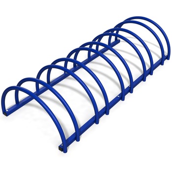 Suport rastel bicicleta cu 5 sloturi -model 0022-5 Albastru Suport rastel bicicleta cu 5 sloturi -model 0022-5 Albastru