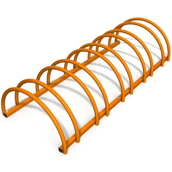 Suport rastel bicicleta cu 5 sloturi -model 0022-5 Portocaliu Suport rastel bicicleta cu 5 sloturi -model 0022-5 Portocaliu