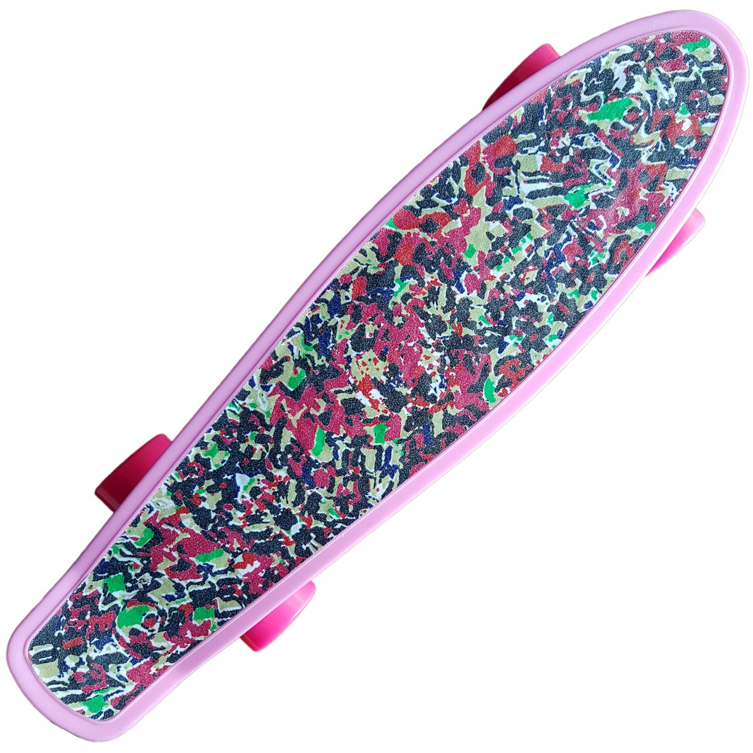 Penny board Action® Pink Dreams ABEC7, PU, Aluminium eMAG.ro