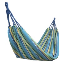 Hamac Dublu Action One 100% Bumbac 195x150 cm verde