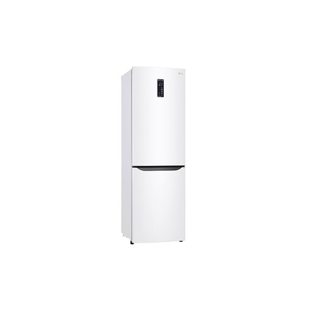 Combina frigorifica LG GBB39SWDZ, No Frost, 312 l, H 190 cm, Clasa A++, Alb
