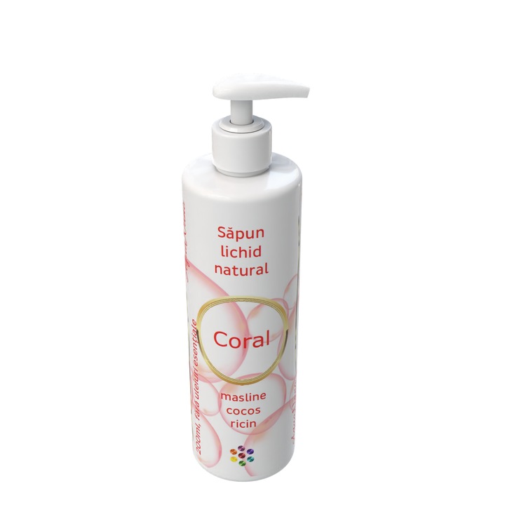 Натурален течен сапун Coral, без етерични масла, 200 ml