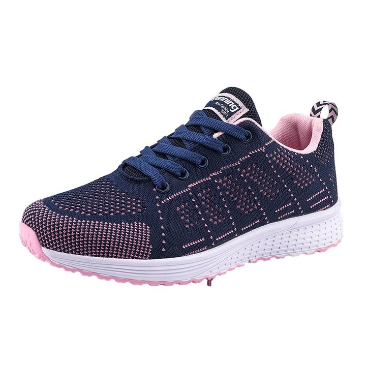 Cozevdnt unisex sportcipő, hálós, kék, szintetikus anyag