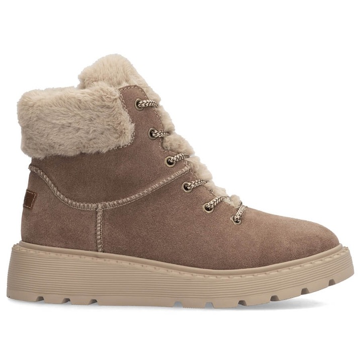 Ghete pentru femei, Rieker, BM210921, Bej