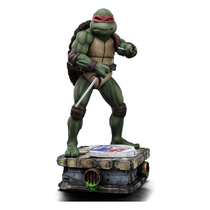Фигурка Статуя 1/10 Raphael, Teenage Mutant Ninja Turtles, 21см, многоцветна, комплект с основа и отпечатана опаковка