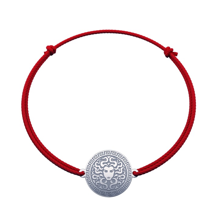 Bratara din argint 925 Medusa Snur