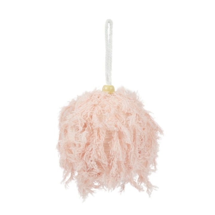 Ornament Brad de Craciun Antbro® glob din spuma, de culoare roz, 8cm