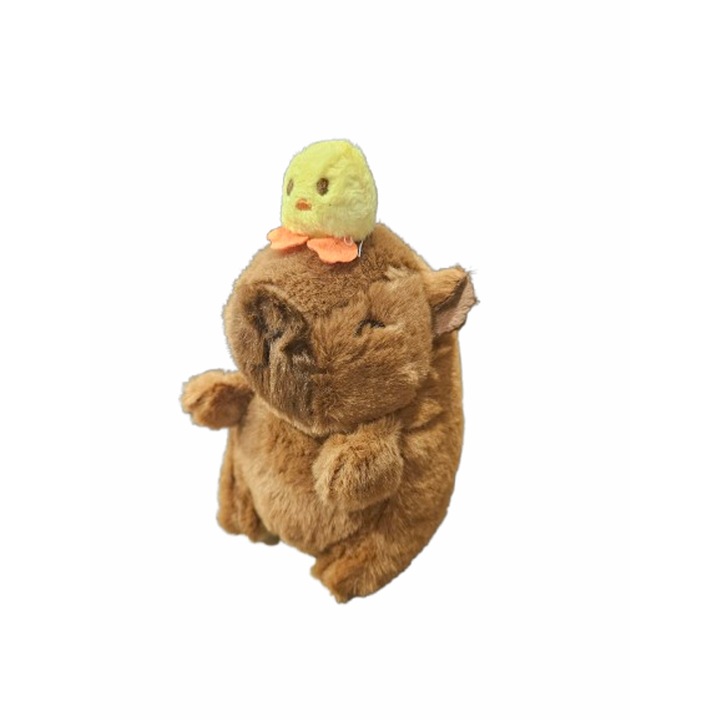 Играчка Капибара, Тип ключодържател, Плюшен, 10 см