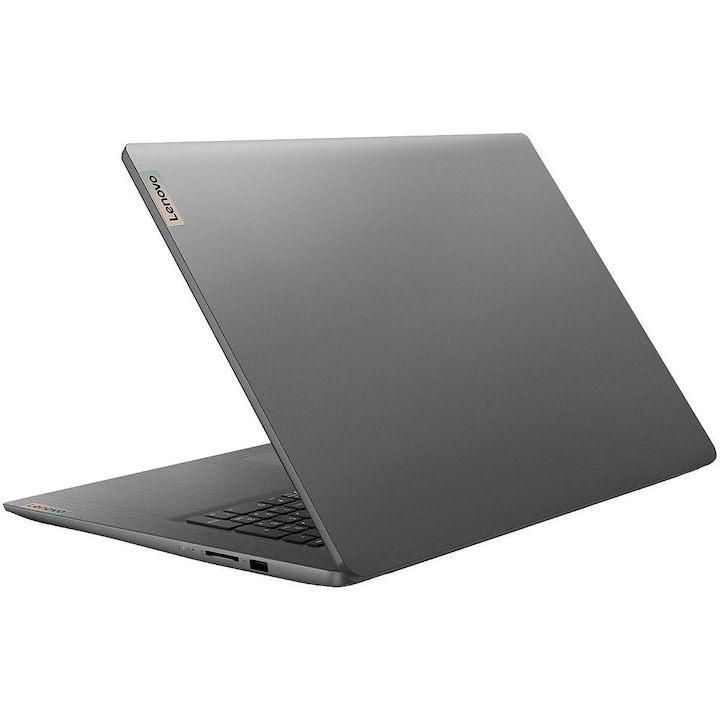 Laptop Lenovo IdeaPad 3 17IAU7, 17,3 hüvelykes 1920 x 1080, Intel Core i5-1235U 10 C / 12 T, 4,4 GHz, 12 MB gyorsítótár, 15 W, 16 GB DDR4, 512 GB SSD, Intel1 Home Iris XSD