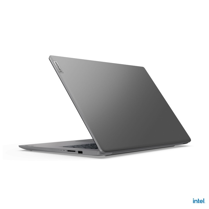 Laptop Lenovo V17 G4 IRU, 17,3 hüvelykes 1920 x 1080, Intel Core I5-13420H 8 C / 12 T, 3,4 GHz - 4,6 GHz, 12 MB gyorsítótár, 8 GB DDR4, 512 GB SSD, Iron Windows UHD11 Pro Szürke