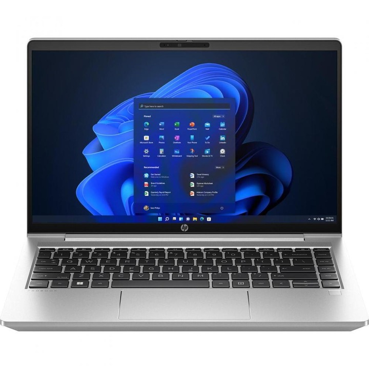 Laptop HP ProBook 440 G10 processzor Intel® Core™ i7-1355U 12M gyorsítótár, 5,0 GHz-ig 14" FHD, 32 GB, 1 TB SSD, nVidia GeForce RTX 2050 @ 4 GB, Win 11 Pro, ezüst