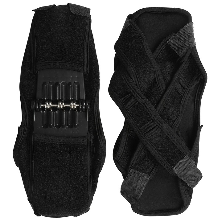 Genunchiere cu arcuri, Enforose, respirabile, set 2 bucati, neopren, carbon, pentru alpinism, sport, marime universala